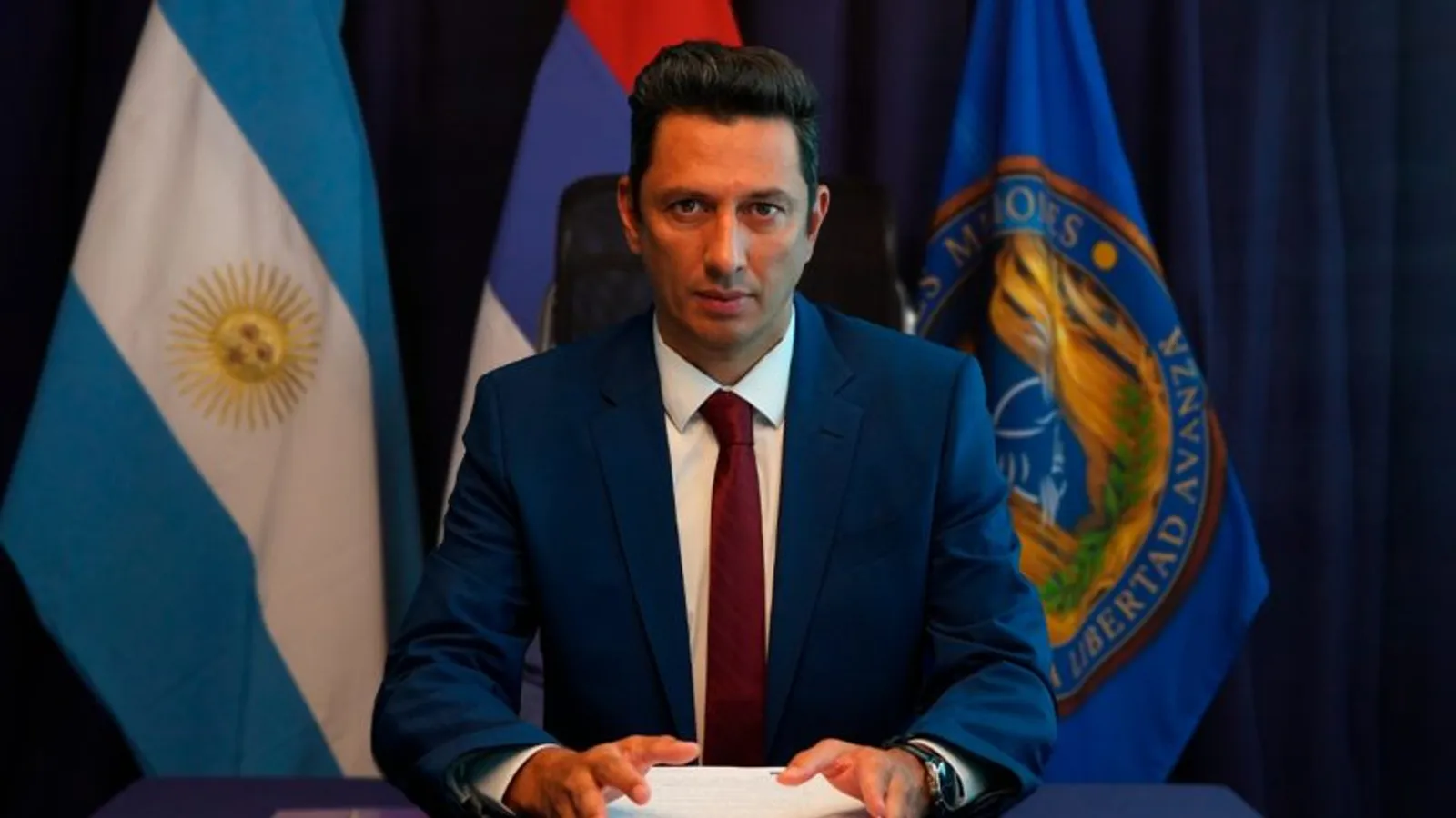 Adrián Núñez, diputado provincial y presidente de La Libertad Avanza en Misiones, en una foto de archivo