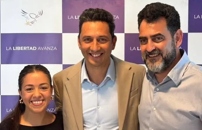 Pablo Argañaraz y Adrián Núñez, de La Libertad Avanza en Misiones